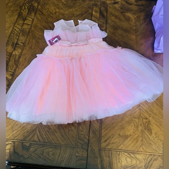 Girl wedding flower girl birthday party Christmas gift princess dress - Picture 8 of 11